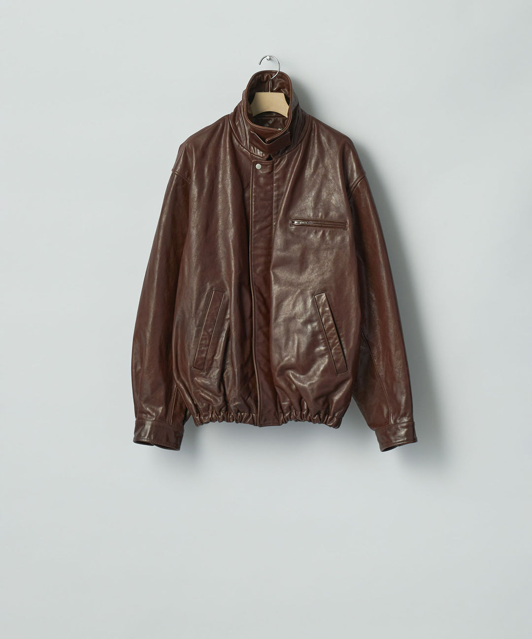 ssstein(シュタイン)のCOW LEATHER VINTAGE ZIP JACKET - BROWNの公式通販サイトsession福岡セレクトショップ