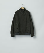 画像をギャラリービューアに読み込む, ssstein(シュタイン)のCOW NUBUCK SWING TOP JACKET - BLACKの公式通販サイトsession福岡セレクトショップ
