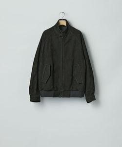 ssstein / シュタイン】COW NUBUCK SWING TOP JACKET - BLACK | 公式