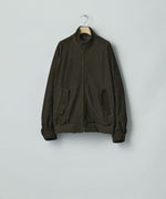 画像をギャラリービューアに読み込む, ssstein(シュタイン)のCOW NUBUCK SWING TOP JACKET - DARK BROWNの公式通販サイトsession福岡セレクトショップ
