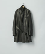 画像をギャラリービューアに読み込む, ssstein(シュタイン)のLAMBS LEATHER HALF COAT - BLACKの公式通販サイトsession福岡セレクトショップ
