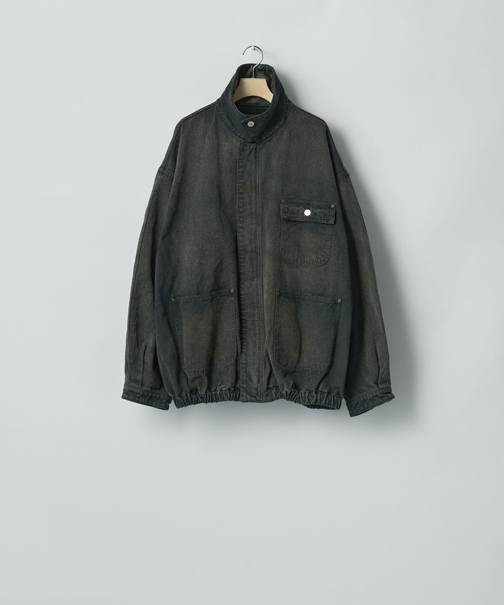 ssstein(シュタイン)のSULFUR DYED OXFORD VINTAGE JACKET - BLACKの公式通販サイトsession福岡セレクトショップ