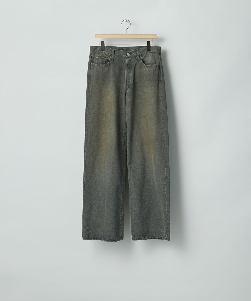 ssstein(シュタイン)のLOOSE DENIM JEANS - GREYの公式通販サイトsession福岡セレクトショップ