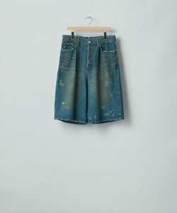 ssstein / シュタイン】BAGGY DENIM SHORTS - INDIGO | 公式通販サイト