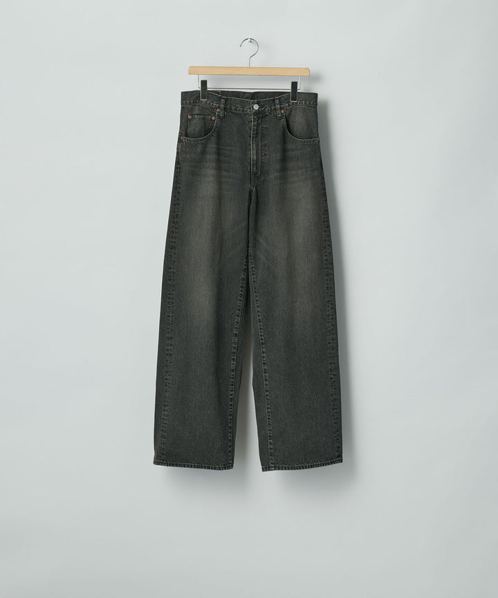 ssstein(シュタイン)のWIDE DENIM JEANS - BLACKの公式通販サイトsession福岡セレクトショップ