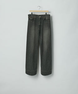 ssstein / シュタイン】TWIST CUT DENIM JEANS - BLACK | 公式通販