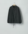 【ssstein】COTTON RAYON VINTAGE COACH JACKET - BLACK