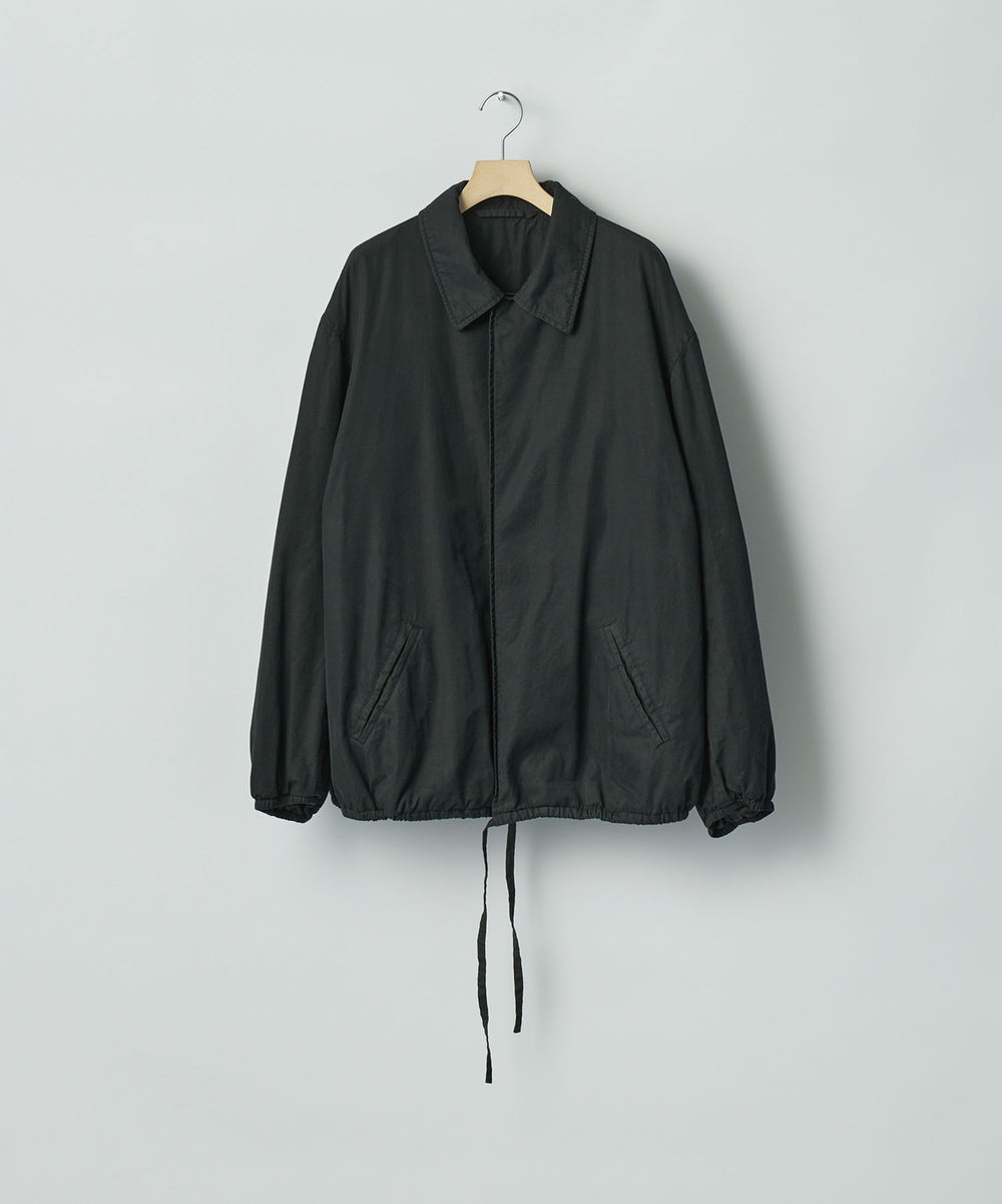 ssstein(シュタイン)のCOTTON RAYON VINTAGE COACH JACKET - BLACKの公式通販サイトsession福岡セレクトショップ