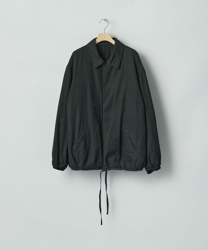 ssstein(シュタイン)のCOTTON RAYON VINTAGE COACH JACKET - BLACKの公式通販サイトsession福岡セレクトショップ