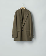 画像をギャラリービューアに読み込む, ssstein(シュタイン)のOVERSIZED SINGLE BREASTED LONG JACKET - DARK BEIGEの公式通販サイトsession福岡セレクトショップ
