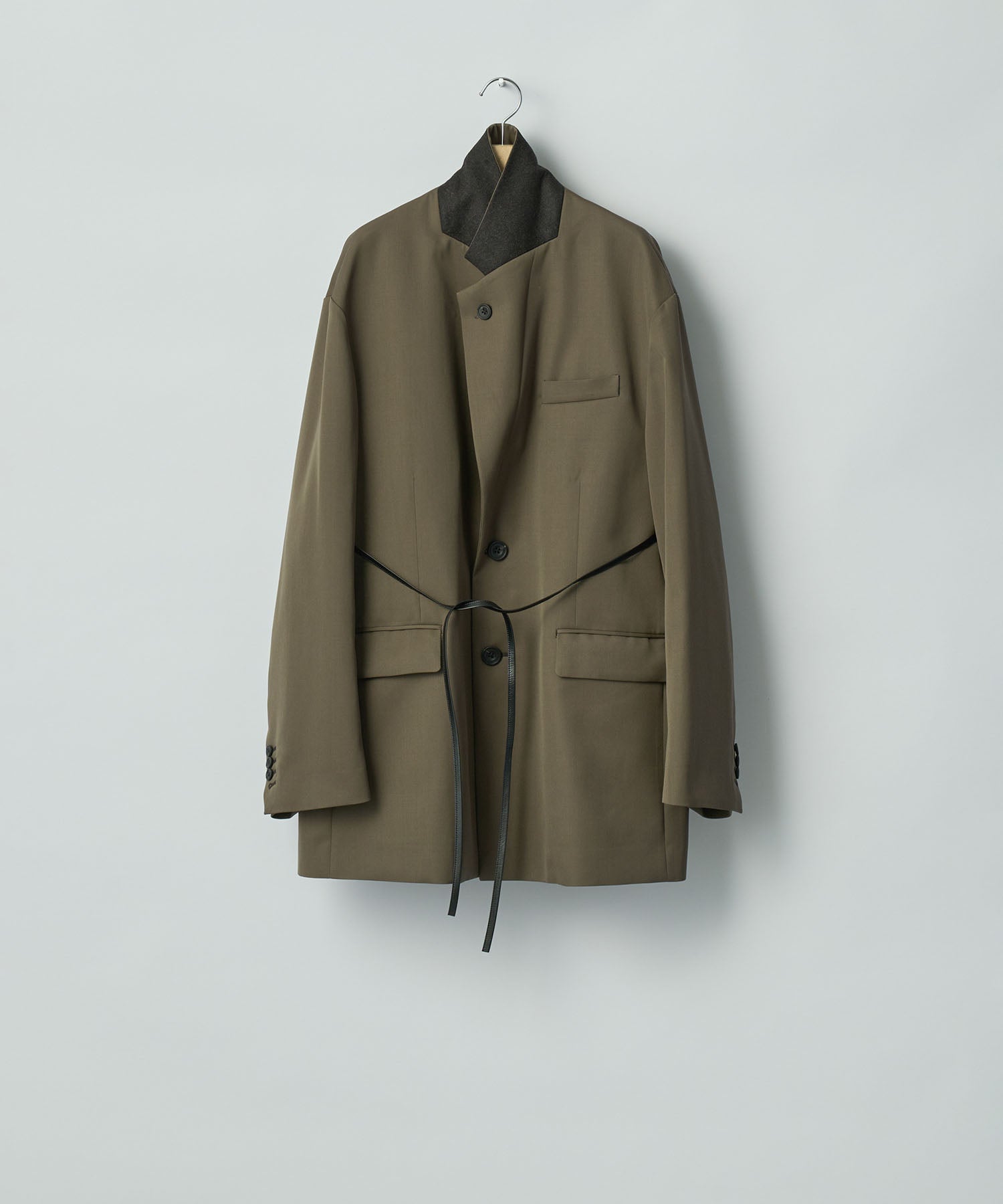 ssstein(シュタイン)のOVERSIZED SINGLE BREASTED LONG JACKET - DARK BEIGEの公式通販サイトsession福岡セレクトショップ