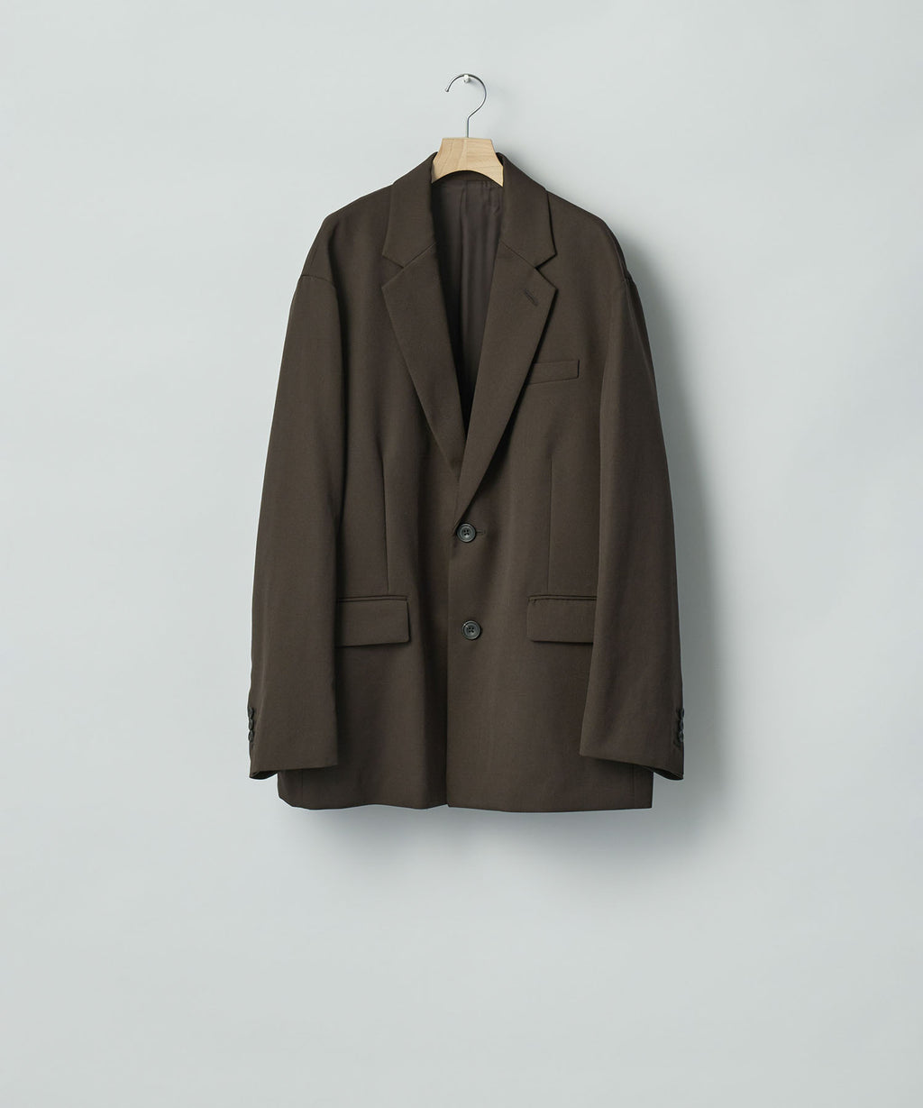 ssstein(シュタイン)のOVERSIZED SINGLE BREASTED JACKET (2/60 WOOL GABARDINE) - MILITARY KHAKIの公式通販サイトsession福岡セレクトショップ