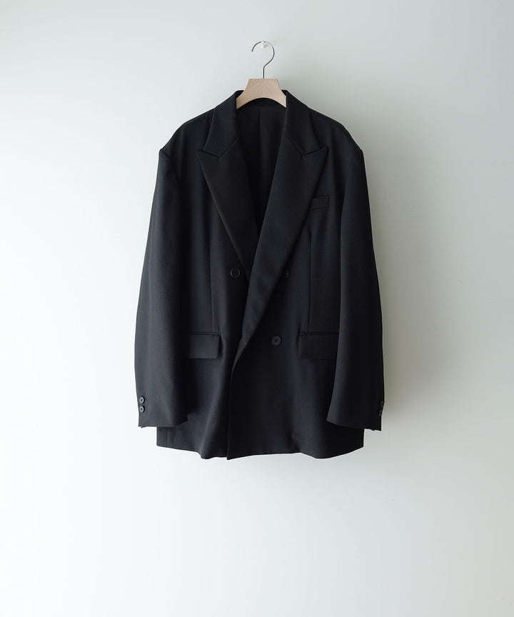 ssstein(シュタイン)のDOUBLE BREASTED BLAZER - BLACKの公式通販サイトsession福岡セレクトショップ