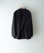 画像をギャラリービューアに読み込む, ssstein(シュタイン)のDOUBLE BREASTED BLAZER - BLACKの公式通販サイトsession福岡セレクトショップ
