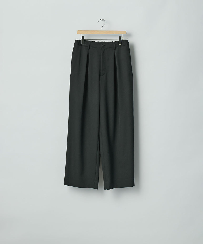 【ssstein】EASY WIDE TROUSERS シュタイン　S ssstein / シュタイン】EASY WIDE TROUSERS (2/60 WOOL GABARDINE