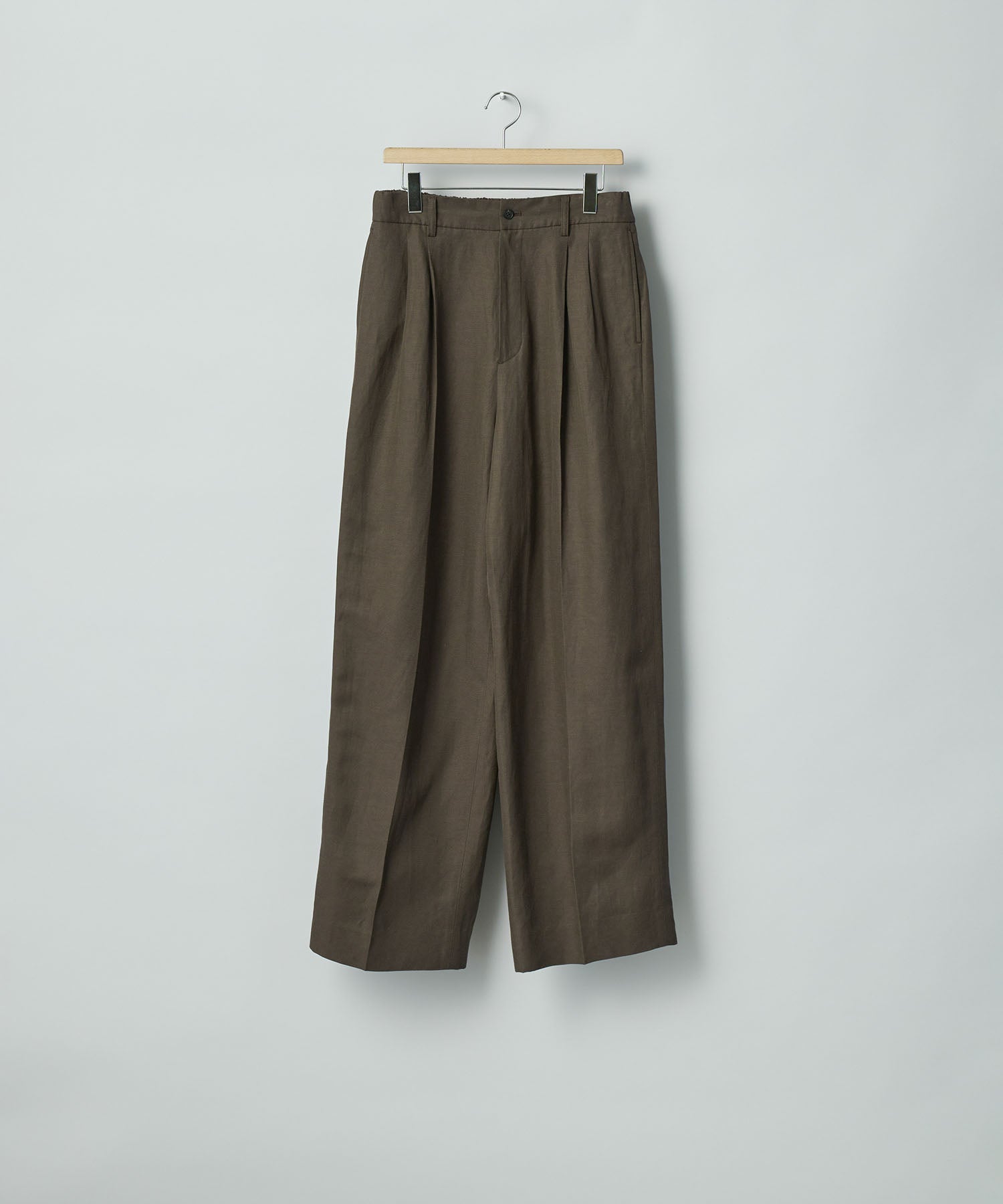 ssstein / シュタイン】VIS/LI/RA TWILL EASY LONG WIDE TROUSERS