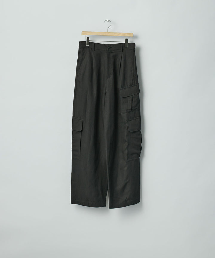 ssstein(シュタイン)のVIS/LI/RA TWILL CARGO TROUSERS - BLACKの公式通販サイトsession福岡セレクトショップ