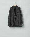【ssstein】VIS/LI BRIGHT TWILL SINGLE BREASTED JACKET - BLACK