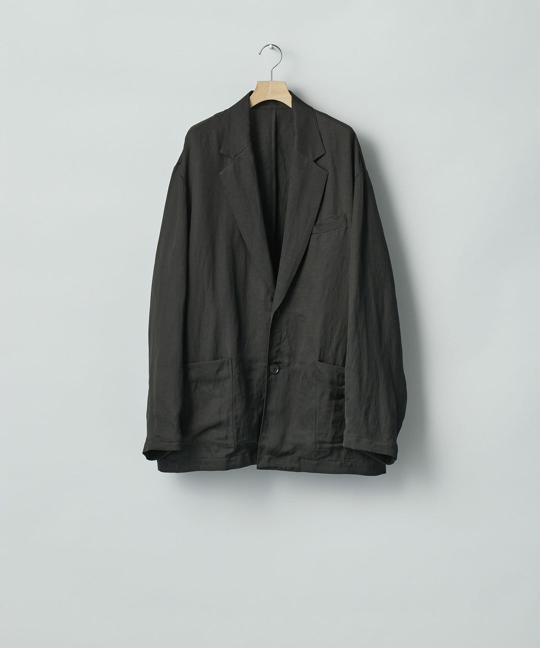 ssstein(シュタイン)のVIS/LI BRIGHT TWILL SINGLE BREASTED JACKET - BLACKの公式通販サイトsession福岡セレクトショップ