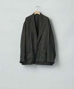 ssstein / シュタイン】VIS/LI BRIGHT TWILL SINGLE BREASTED JACKET