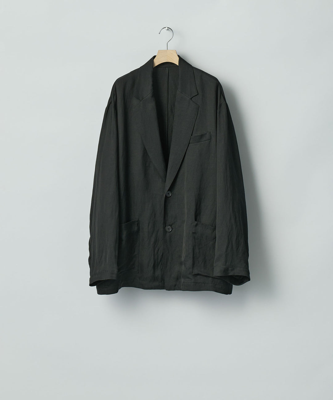 ssstein(シュタイン)のVIS/LI BRIGHT TWILL SINGLE BREASTED JACKET - DARK CHARCOALの公式通販サイトsession福岡セレクトショップ
