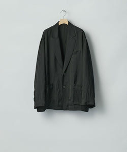 ssstein / シュタイン】VIS/LI BRIGHT TWILL SINGLE BREASTED JACKET