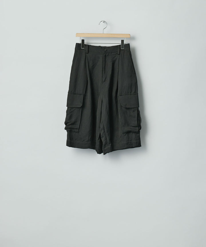 ssstein(シュタイン)のVIS/LI BRIGHT TWILL CARGO SHORT TROUSERS - BLACKの公式通販サイトsession福岡セレクトショップ