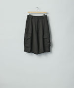 画像をギャラリービューアに読み込む, ssstein(シュタイン)のVIS/LI BRIGHT TWILL CARGO SHORT TROUSERS - DARK CHARCOALの公式通販サイトsession福岡セレクトショップ
