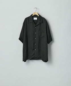 ssstein / シュタイン】VIS/LI BRIGHT TWILL OVERSIZED OPEN COLLAR SS
