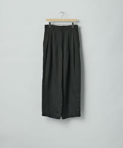 ssstein / シュタイン】VIS/LI BRIGHT TWILL WIDE EASY TROUSERS ssstein / シュタイン】VIS/LI BRIGHT TWILL WIDE EASY TROUSERS