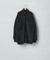【ssstein】RACOON KNIT SHIRT - BLACK