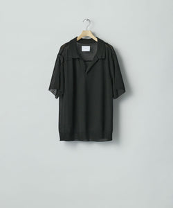 ssstein / シュタイン】PE/RAMIE KNIT SS SKIPPER - BLACK | 公式通販