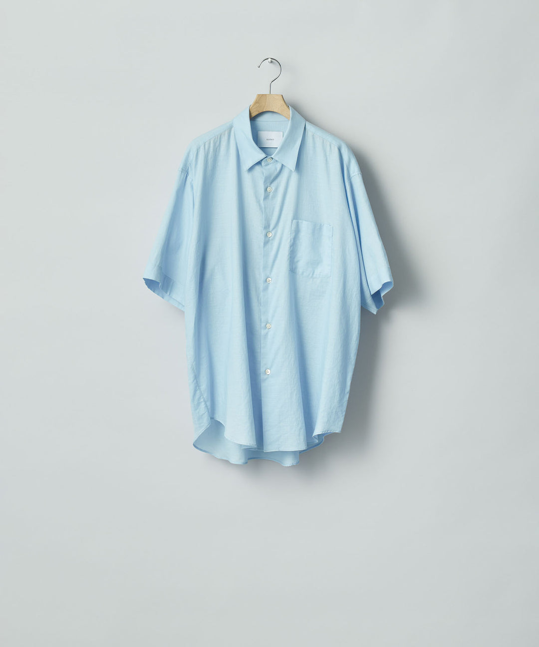 ssstein(シュタイン)のCOTTON SILK OVERSIZED SS SHIRT - SAXの公式通販サイトsession福岡セレクトショップ
