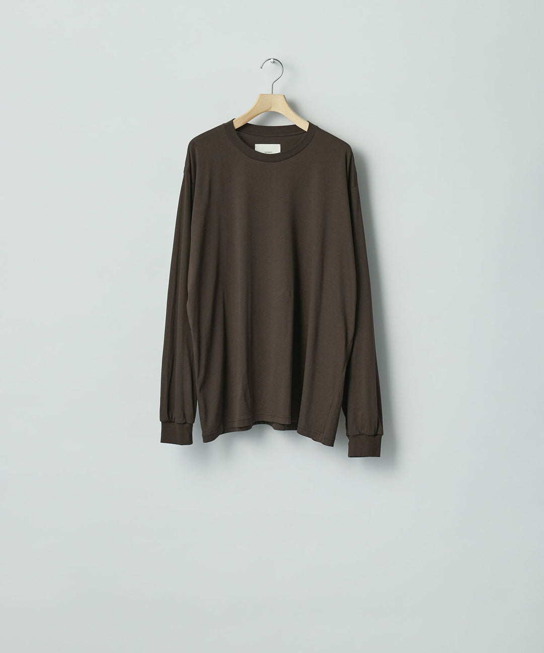ssstein(シュタイン)のSUVIN COTTON BASIC LS TEE - DARK BROWNの公式通販サイトsession福岡セレクトショップ