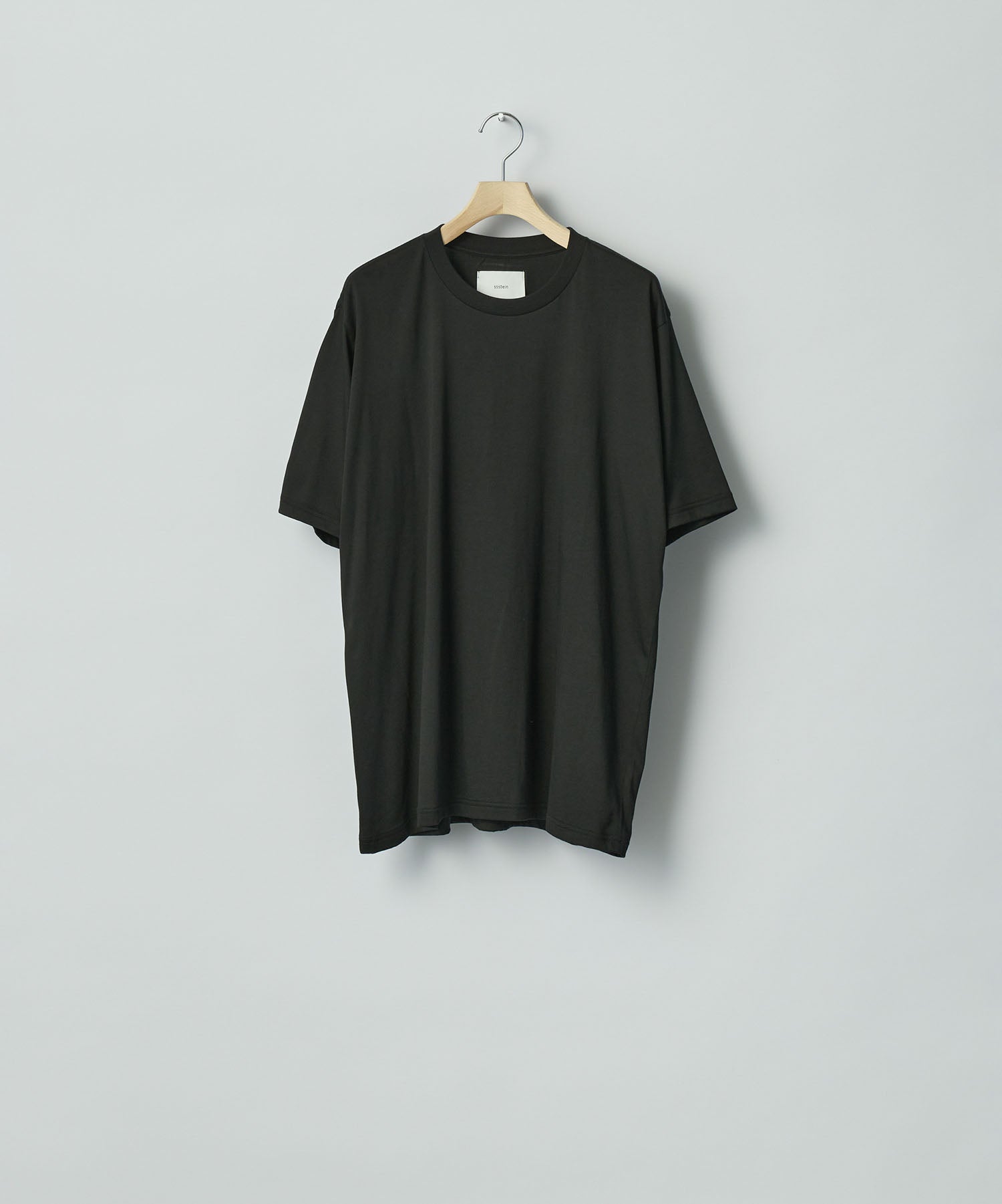 ssstein / シュタイン】SUVIN COTTON BASIC TEE - BLACK | 公式通販 