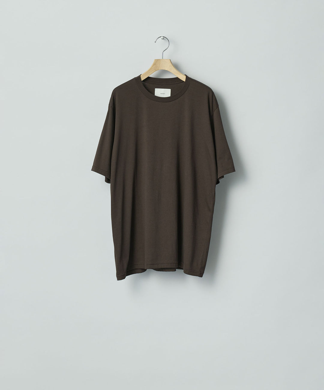 ssstein(シュタイン)のSUVIN COTTON BASIC TEE - DARK BROWNの公式通販サイトsession福岡セレクトショップ