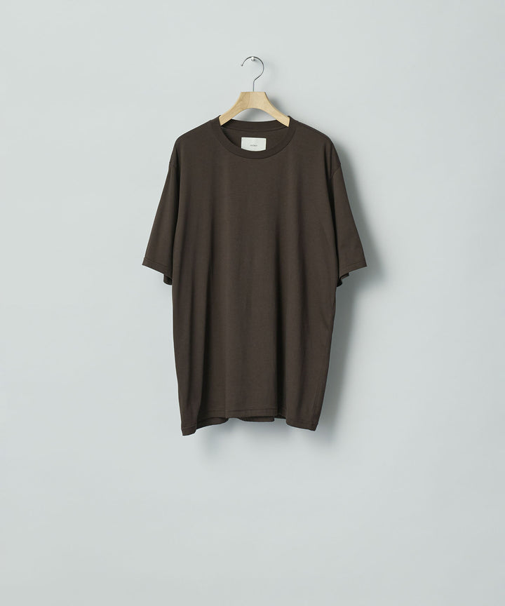 ssstein(シュタイン)のSUVIN COTTON BASIC TEE - DARK BROWNの公式通販サイトsession福岡セレクトショップ