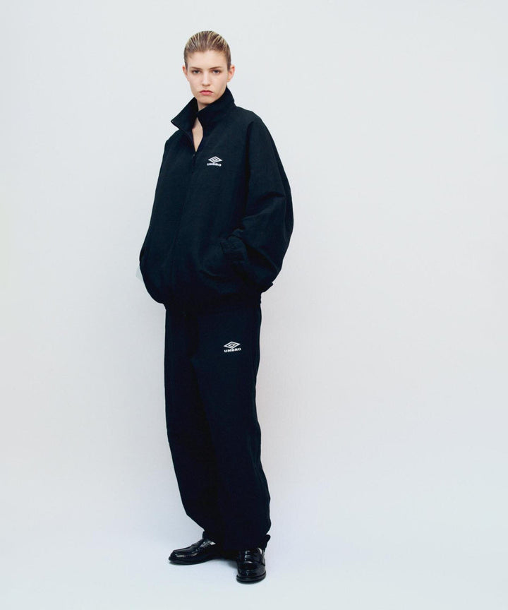 ssstein×UMBRO(シュタイン×アンブロ)のLINEN/NYLON TRACK JACKET - BLACKの公式通販サイトsession福岡セレクトショップ