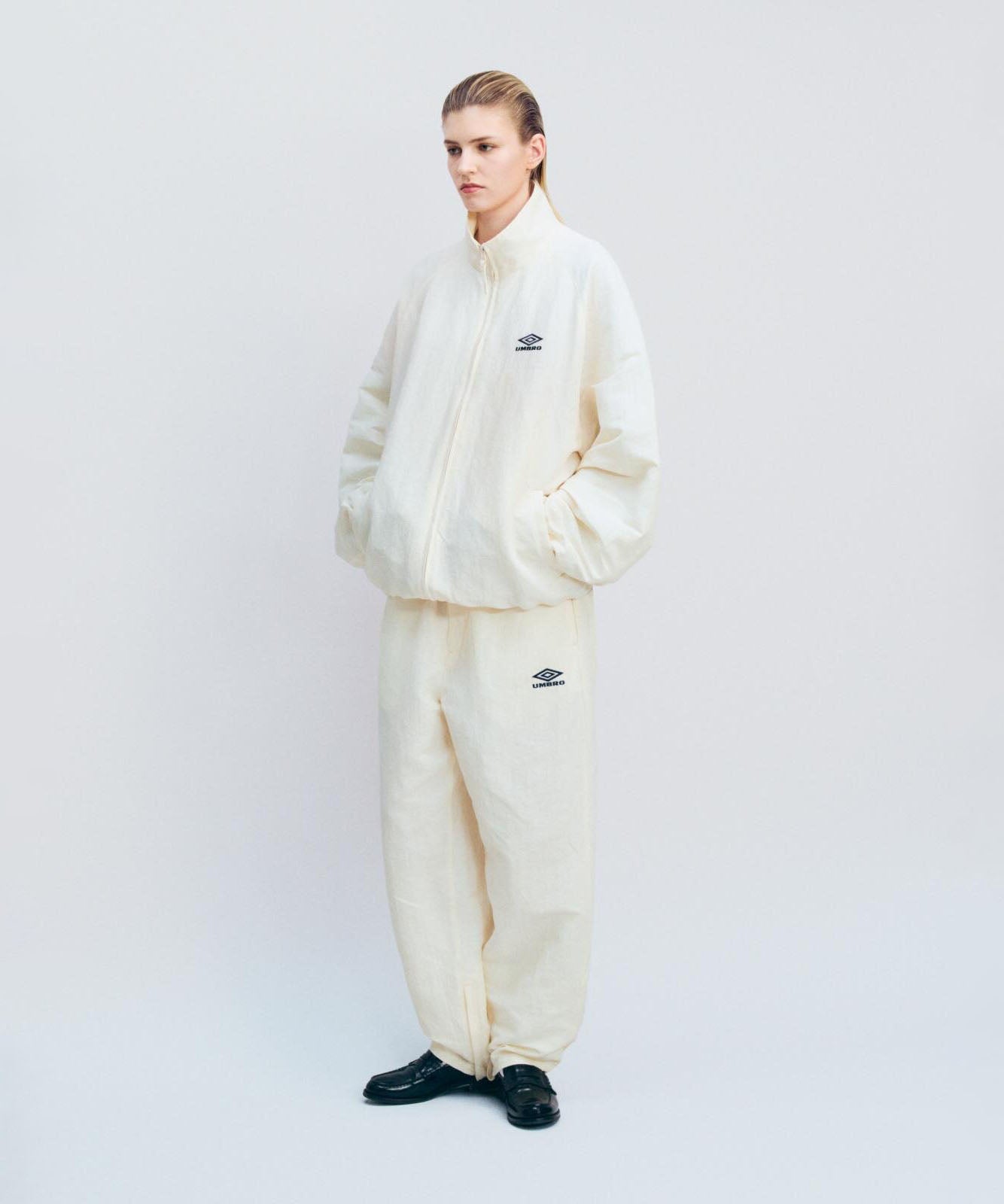 ssstein×UMBRO(シュタイン×アンブロ)のLINEN/NYLON TRACK JACKET - IVORYの公式通販サイトsession福岡セレクトショップ