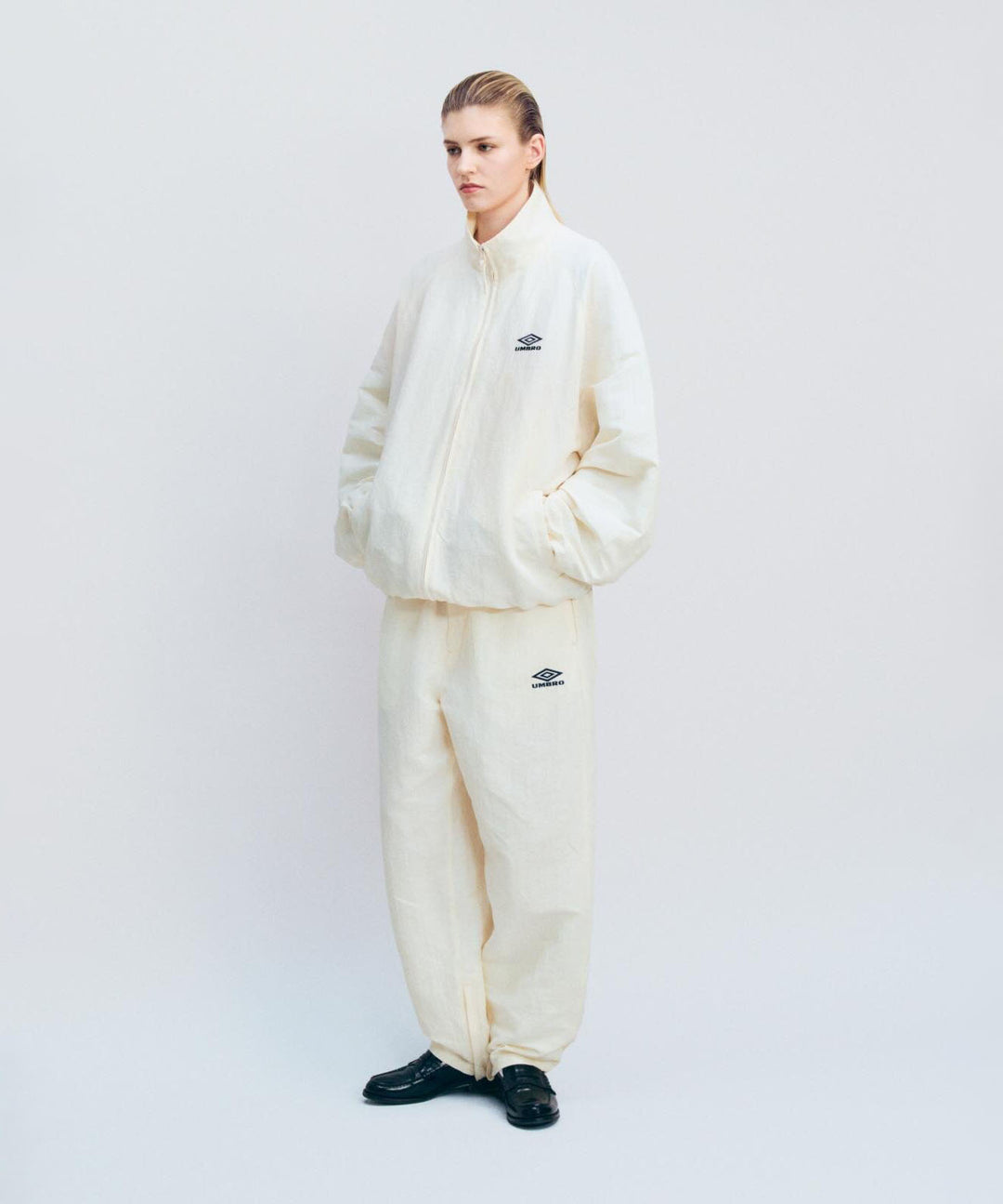 ssstein×UMBRO(シュタイン×アンブロ)のLINEN/NYLON TRACK JACKET - IVORYの公式通販サイトsession福岡セレクトショップ
