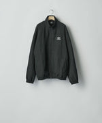 画像をギャラリービューアに読み込む, ssstein×UMBRO(シュタイン×アンブロ)のLINEN/NYLON TRACK JACKET - BLACKの公式通販サイトsession福岡セレクトショップ
