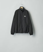 画像をギャラリービューアに読み込む, ssstein×UMBRO(シュタイン×アンブロ)のCO/NY POPLIN TRACK JACKET - BLACKの公式通販サイトsession福岡セレクトショップ
