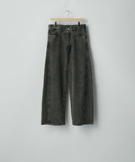 画像をギャラリービューアに読み込む, ssstein×UMBRO(シュタイン×アンブロ)のDEFORMATION WIDE DENIM JEANS - BLACKの公式通販サイトsession福岡セレクトショップ
