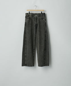ssstein × UMBRO】DEFORMATION WIDE DENIM JEANS - BLACK | 公式通販