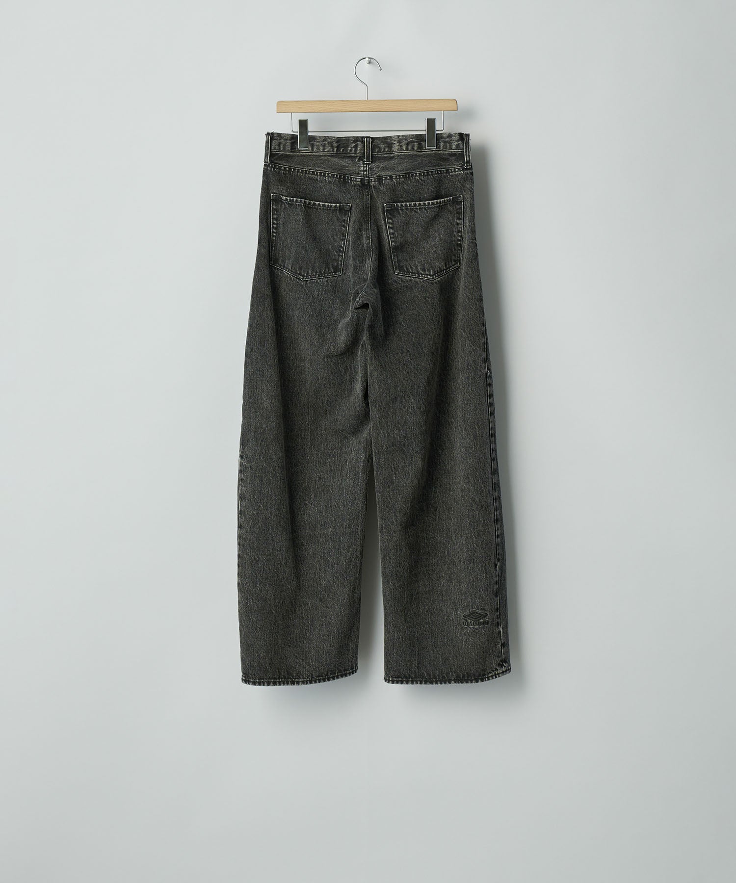 ssstein×UMBRO(シュタイン×アンブロ)のDEFORMATION WIDE DENIM JEANS - BLACKの公式通販サイトsession福岡セレクトショップ