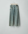【ssstein × UMBRO】DEFORMATION WIDE DENIM JEANS - INDIGO
