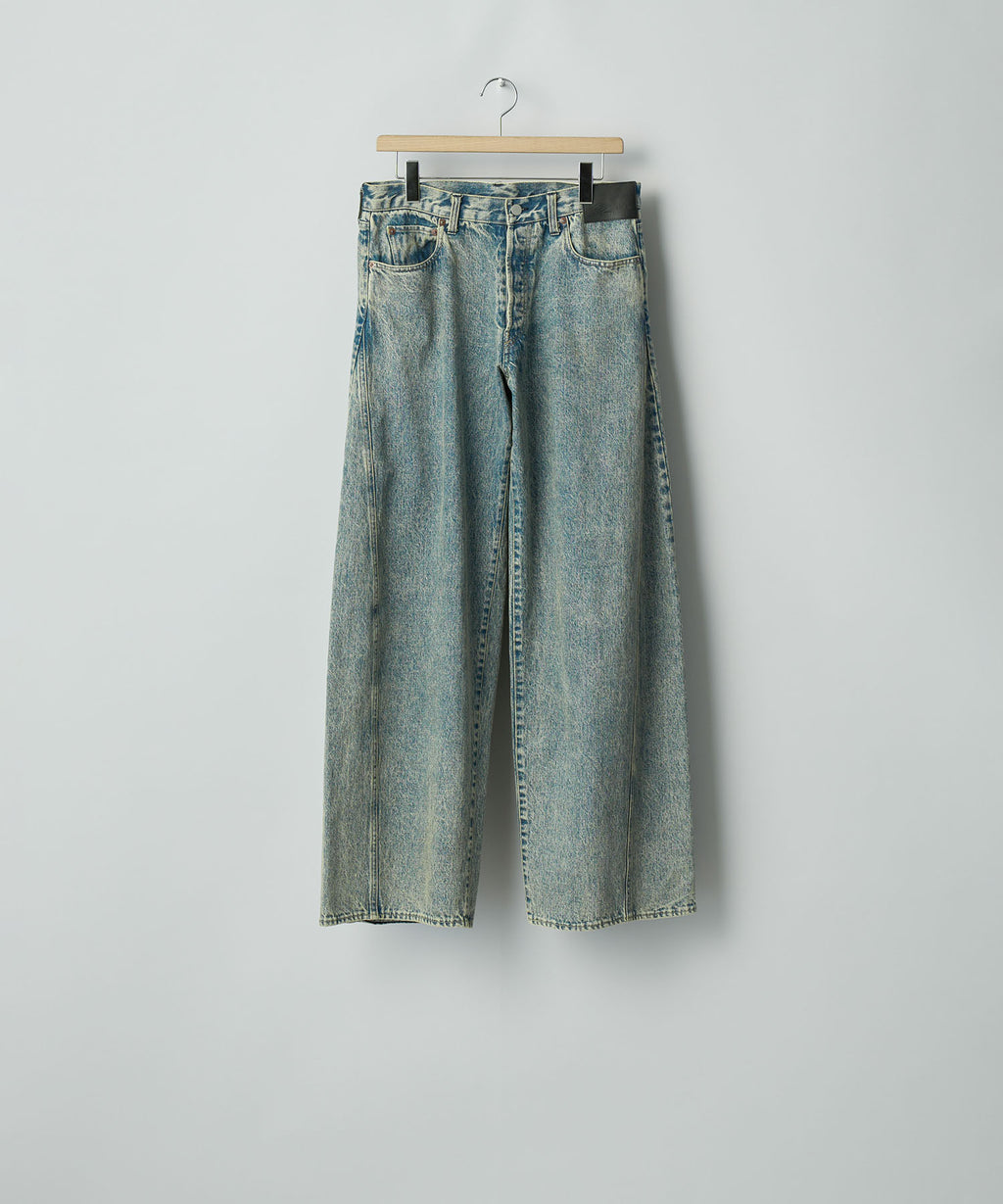 ssstein×UMBRO(シュタイン×アンブロ)のDEFORMATION WIDE DENIM JEANS - INDIGOの公式通販サイトsession福岡セレクトショップ