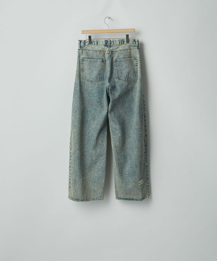 ssstein×UMBRO(シュタイン×アンブロ)のDEFORMATION WIDE DENIM JEANS - INDIGOの公式通販サイトsession福岡セレクトショップ