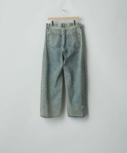 ssstein × UMBRO】DEFORMATION WIDE DENIM JEANS - INDIGO | 公式通販