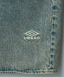ssstein × UMBRO】DEFORMATION WIDE DENIM JEANS - INDIGO | 公式通販